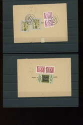 17 Gebührenmeldungen für Telegramme mit vielen unterschiedlichen ...