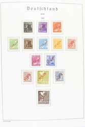 1948-1990. Postfrische, in den Hauptnummern komplette Sammlung im ...