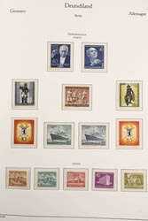 1948-1990, postfrische in den Hauptnummern komplette Sammlung im ...