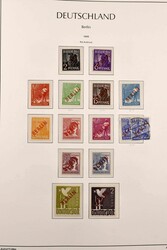 1948-1990. Zwei in gemischter Erhaltung geführte Sammlung in ...