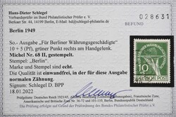 1948-1960. Postfrische und gestempelte Sammlung auf Blättern. Die ...