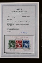 1948-1990. Gestempelte Sammlung im Leuchtturm-Album. In den ...