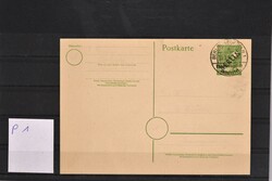 1949-1990, über 400 gebrauchte Ganzsachen ex P 1-138 mit weit über ...