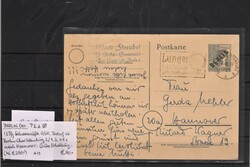 1949-1990, über 400 gebrauchte Ganzsachen ex P 1-138 mit weit über ...