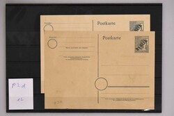 1949-1990, über 750 ungebrauchte Ganzsachen ex P 2-138 mit über 140 ...