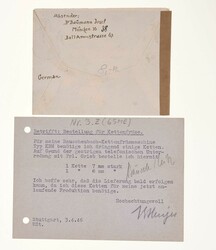 1945-1946, Zensurbelege mit AM-Post amerikanischer Druck, ...