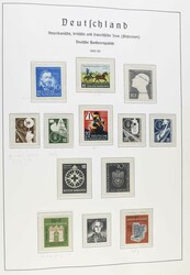 1949-2010, 4 Umzugskartons mit Nachlass, hauptsächlich postfrisch ...