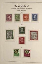 1949-1977, postfrische in den Hauptnummern komplette Sammlung im ...