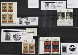 1965-2001, schöne Auswahl mit rund 46 Abarten wie Plattenfehlern, ...