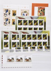 2001-2014(ca.), BUNDESREPUBLIK NOMINALE-Karton, 3 Alben plus ...