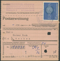 1420: Bundesrepublik Deutschland - Briefe Posten