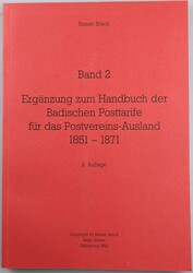 Altdeutschland, Baden, Handbuch der Badischen Posttarife für das ...
