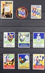 7740: Collections and Lots Poster Stamps, Vignettes - Trading cards
