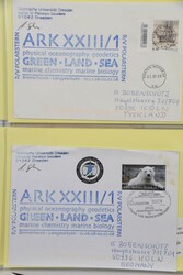 ARKTIS / NORDPOLAR-Forschung 1983-2018, zehn große Ordner mit ...