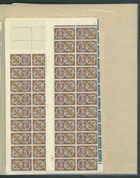 EUROPA / CEPT 1961, Bogenmappe mit kompletten Bögen und großen ...
