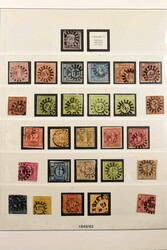 7005: Collections and Lots Old German States - Collections