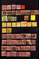 ALTDEUTSCHLAND 1850-1920 ca., gut bestückter Bestand mit Werten der ...