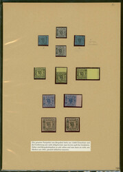 20: Old German States Bergedorf - Collections