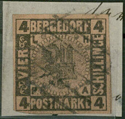 20: Old German States Bergedorf - Collections