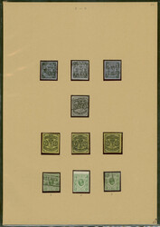 30: Old German States Bremen - Collections