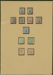 35: Old German States Hamburg - Collections