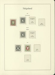 45: Old German States Heligoland - Collections