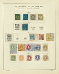 75: Old German States Oldenburg - Collections