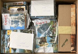 1900-1980 (ca.), Posten in 2 Umzugskartons, hier steht EUROPA im ...