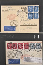 1908 - 1938, Restsammlung einer umfangreichen Einlieferung mit über ...