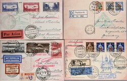 1929-1936 Restsammlung von ca. 80 Belegen, fast alle von ...