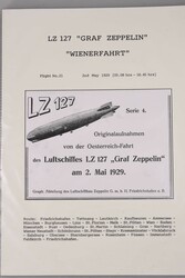 1929-1931, Österreichfahrten des LZ 127, umfangreich auf englisch ...