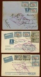 7690: Collections and Lots Zeppelin and Airmail - Collections