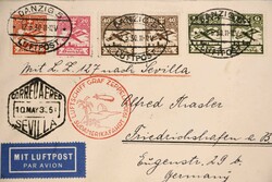 7690: Collections and Lots Zeppelin and Airmail - Collections