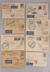 7690: Collections and Lots Zeppelin and Airmail - Collections