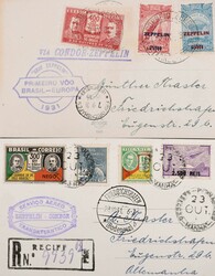 7690: Collections and Lots Zeppelin and Airmail - Collections