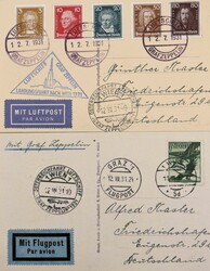 7690: Collections and Lots Zeppelin and Airmail - Collections