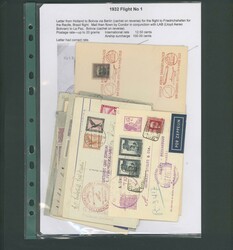 7690: Collections and Lots Zeppelin and Airmail - Collections