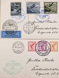 7690: Collections and Lots Zeppelin and Airmail - Collections