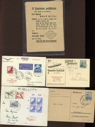 7690: Collections and Lots Zeppelin and Airmail - Collections