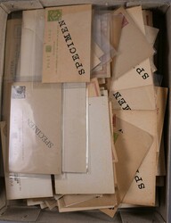 BRITISCHES KOLONIALREICH aus ca. 1880-1910, wohl über 250 Ganzsachen ...