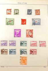 Schaubek-Schwarte mit illustrierer Mischung zahlreicher Länder dabei ...