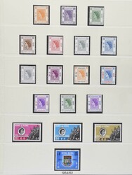 1946-1995, postfrische, nach Hauptnummern augenscheinlich komplette ...