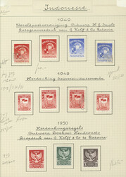 JAP. BES. NIEDERLÄNDISCH INDIEN, 1942-1945, Dai Nippon, Partie ...