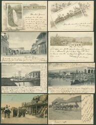 1903-1907, Posten Postkarten/Ganzsachen /Ansichtskarten allesamt ...