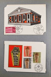 MAXIMUMKARTEN, über 950 Stück in 9 Alben, dabei Großbritannien ...