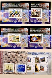 2005-2006, 50 Jahre CEPT-Marken, Blocks kleiner osteuropäischer ...