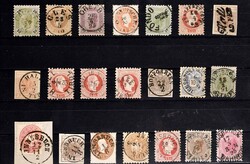 Tirol, 86 Marken der 1. bis 8. Ausgabe in meist guter Erhaltung mit ...