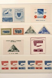 1920-2000 (ca.). Flugpostmarken. Umfangreiche Sammlung der ...