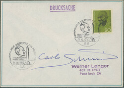 ERSTTAGSBRIEFE / BRIEFUMSCHLÄGE etc. ein Leitz-Ordner mit über 50 ...