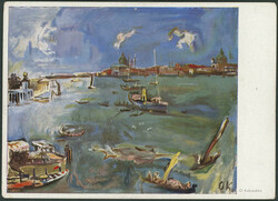 KOKOSCHKA, Oskar (1886-1980), österr. Maler, signierte datierte "19 ...